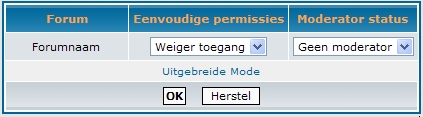 Eenvoudige Groeps Permissies